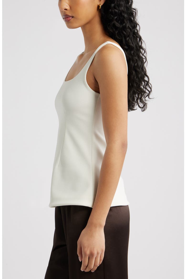Flared Tank, Alternate, color, IVORY