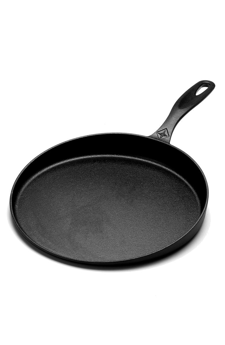 BAREBONES LIVING Cast Iron Flat Pan, Main, color, 