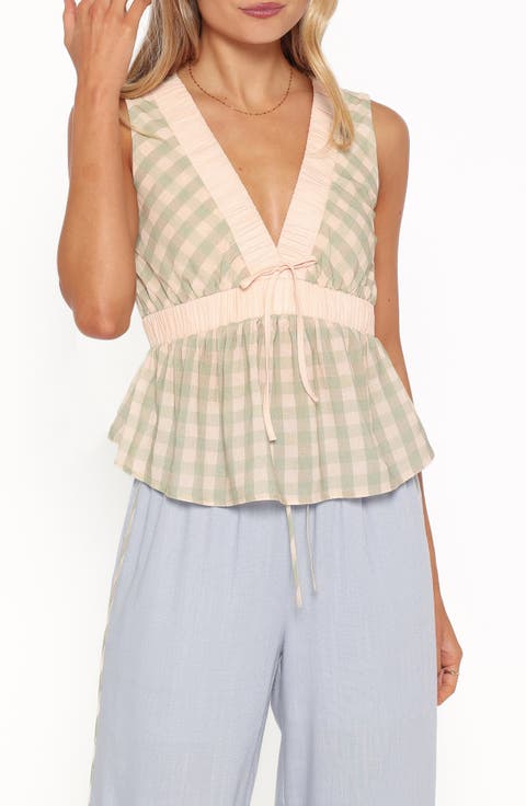 Solace Peplum Top