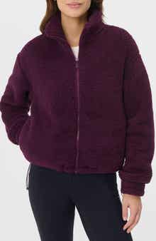 Sweaty Betty Canyon Front Zip High Pile Fleece Jacket