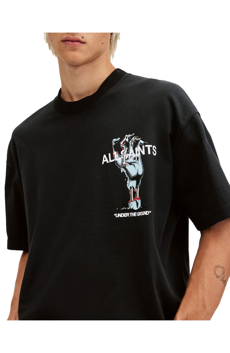 AllSaints Undergang Graphic T-Shirt, Alternate, color, 