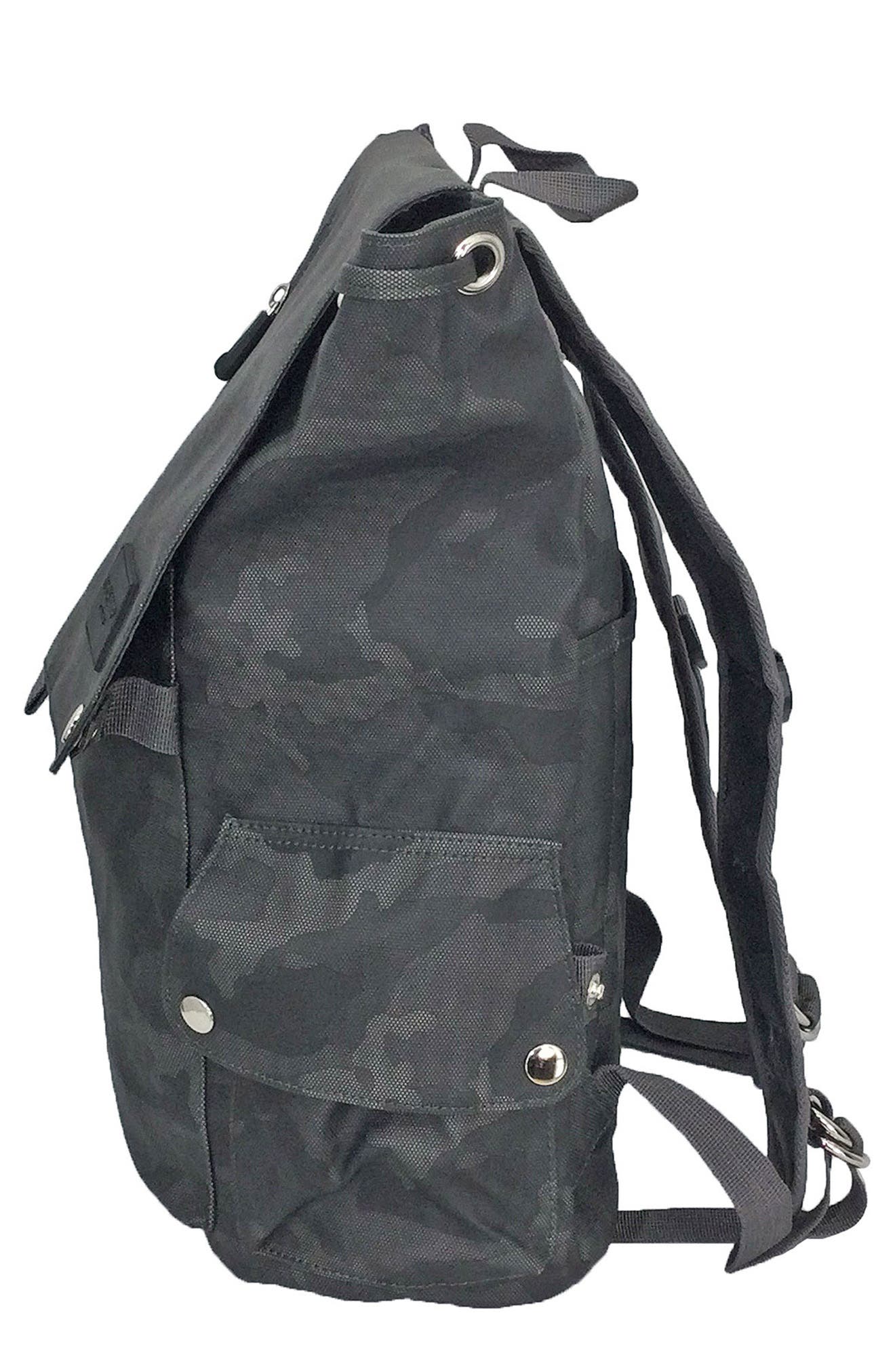Duchamp Flapover Camo Backpack, Alternate, color, 