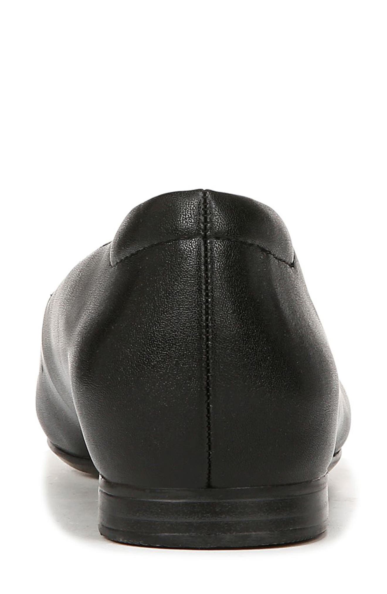 Naturalizer Kari Ballet Flat, Alternate, color, Black Faux Leather