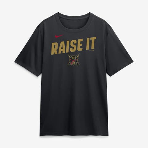 Men's Nike Black Pittsburgh Pirates 2026 City Connect Team Phrase Script Dri-FIT T-Shirt