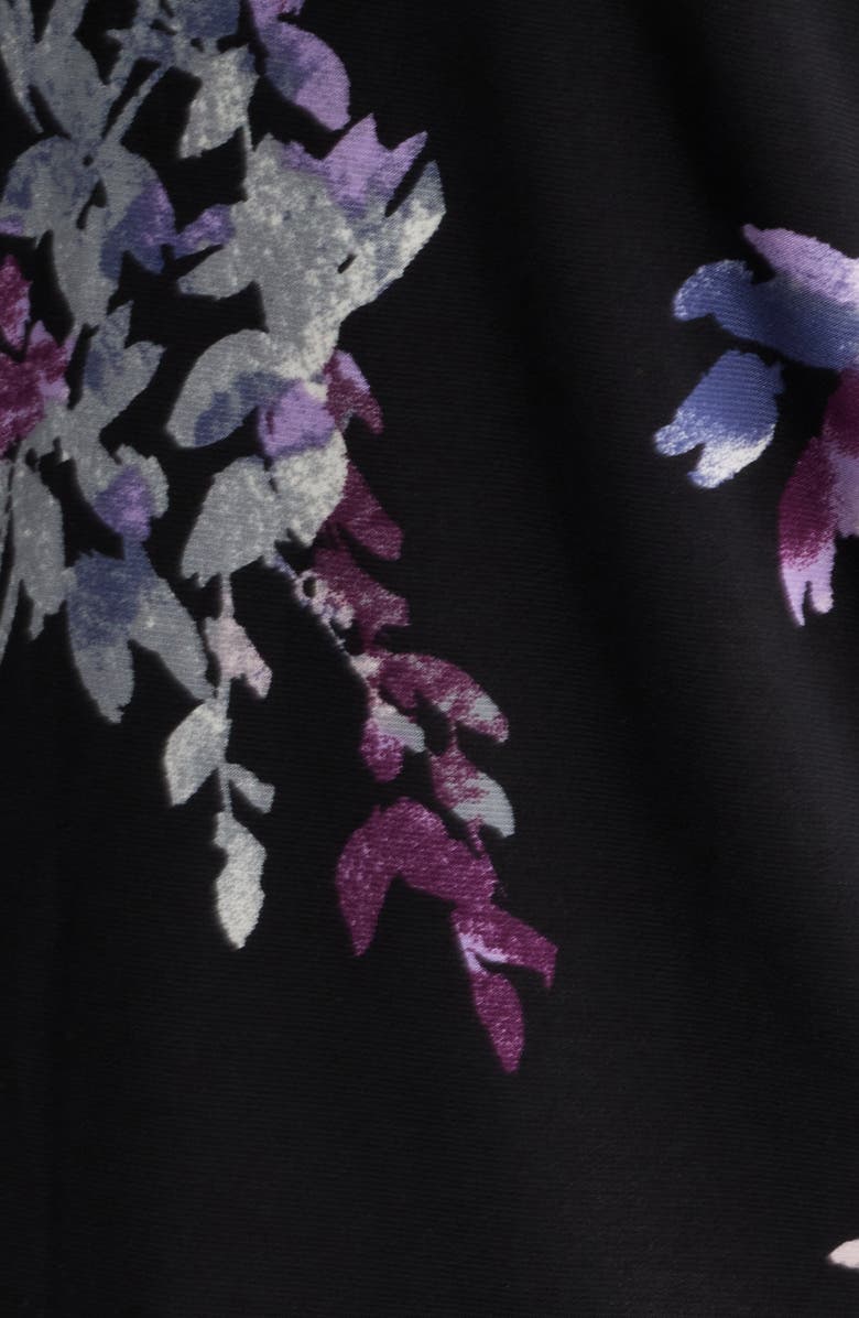 Anne Klein Print Triple Pleat Sleeveless Top, Alternate, color, 