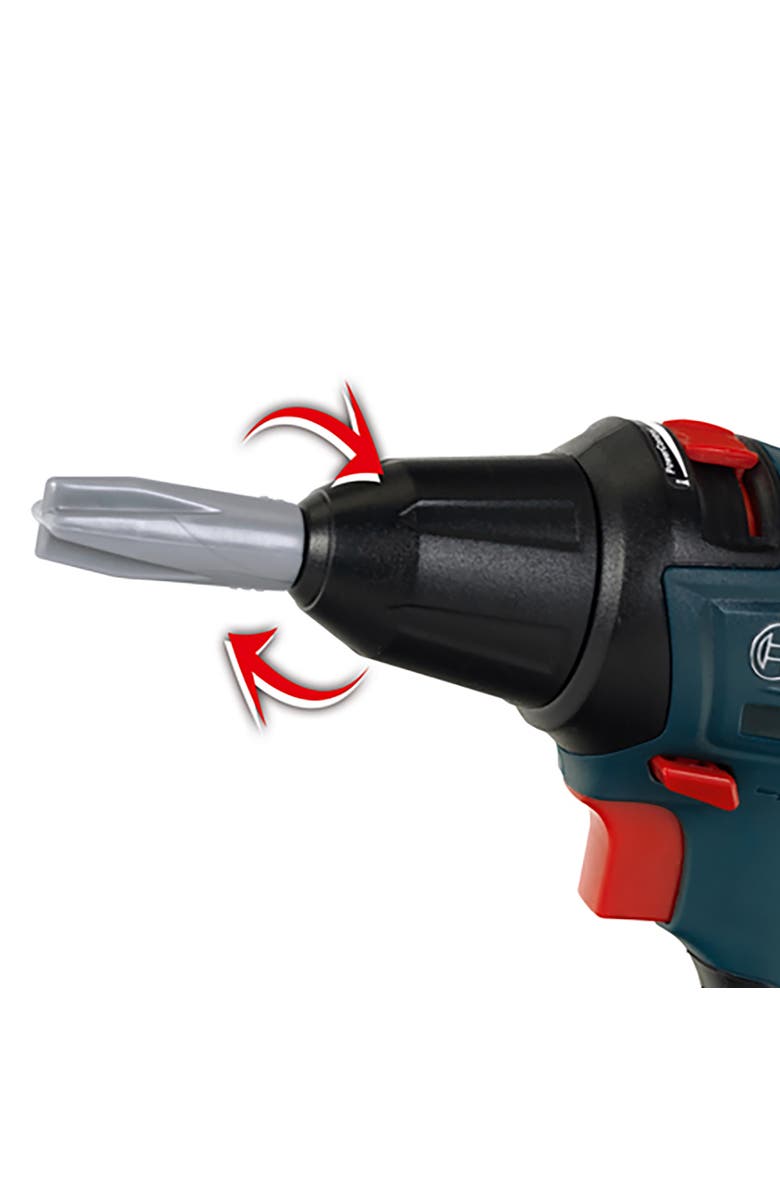 BOSCH Mini 2 In 1 Cordless Drill and Screwdriver, Lights and Sounds, Alternate, color, Multicolored