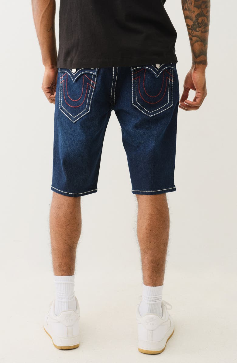 True Religion Ricky Big T Denim Shorts, Alternate, color, 