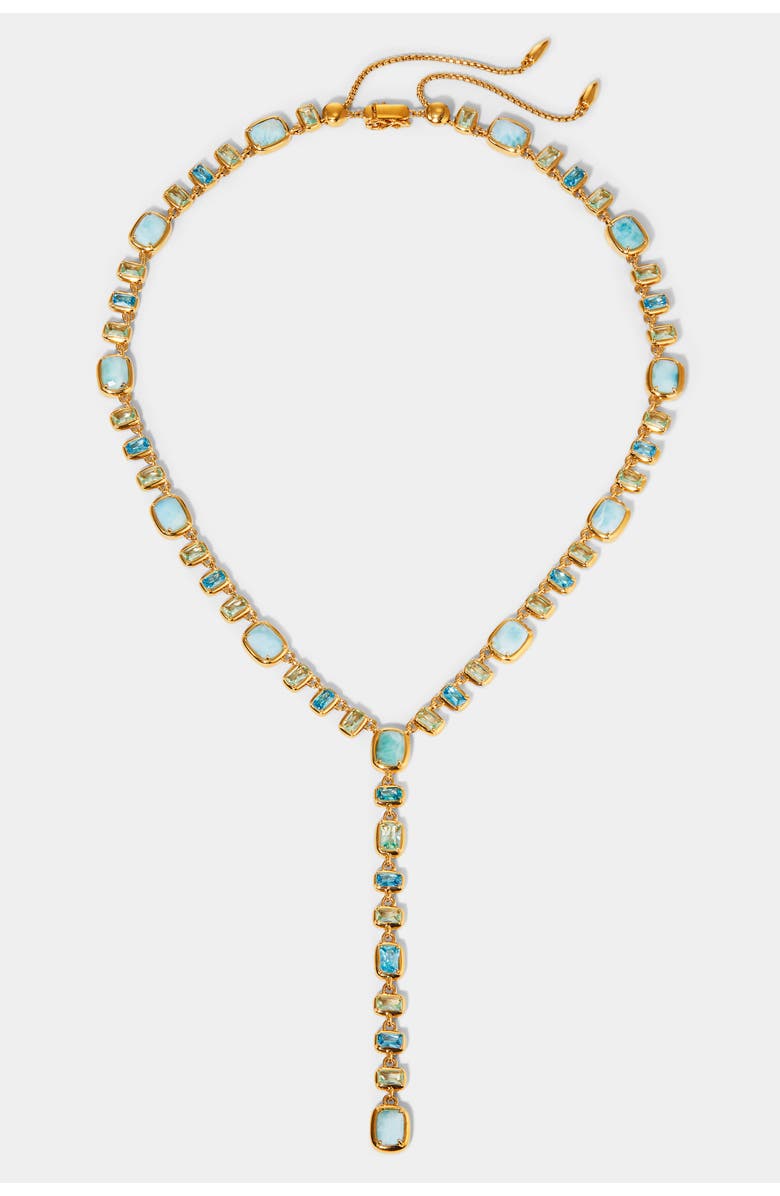 Nadri Cabarete Multi Adjustable Y Necklace, Main, color, 