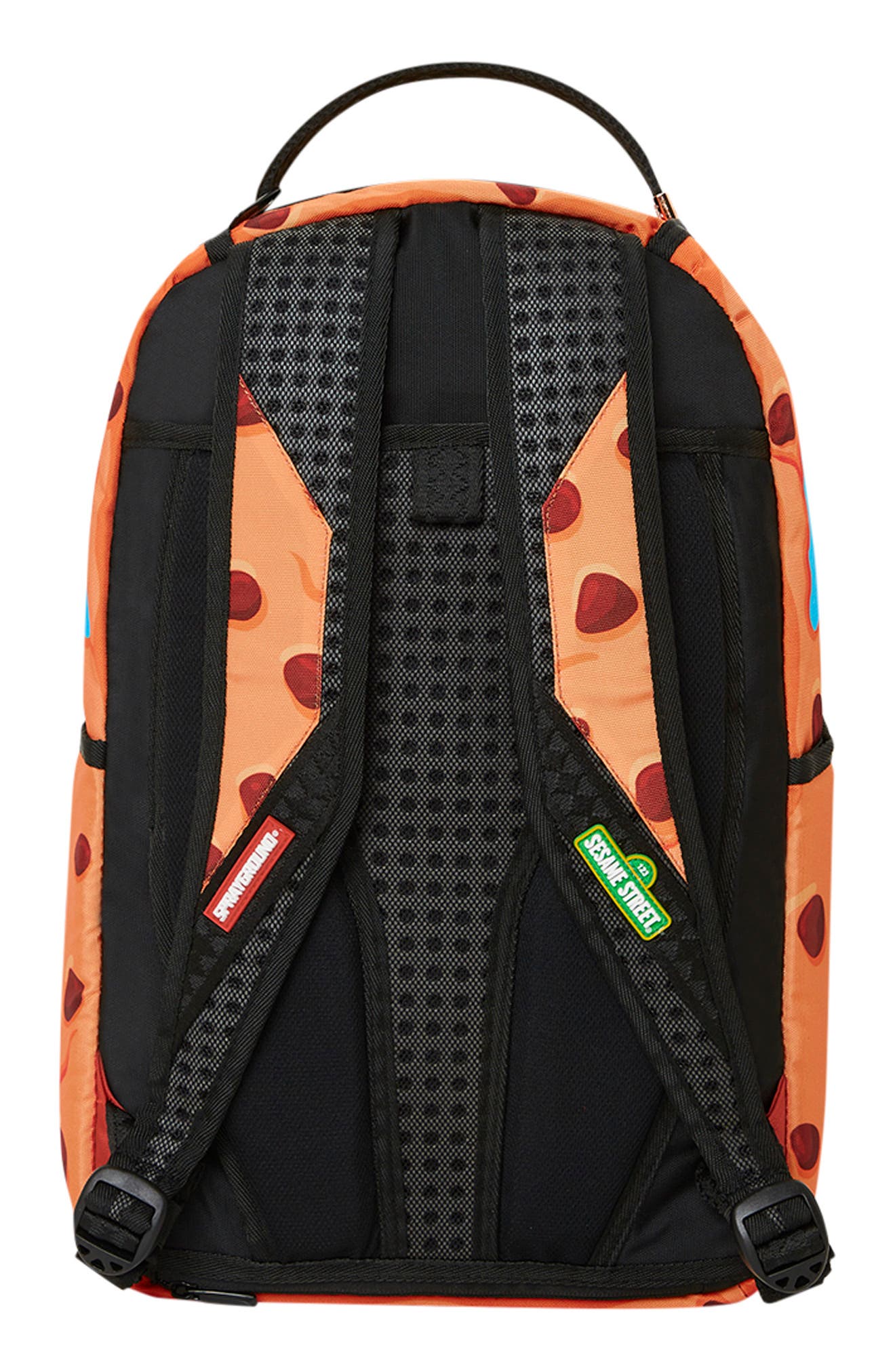 Sprayground Kids' Sesame Street Cookie Monster Snack Attack Backpack, Alternate, color, 