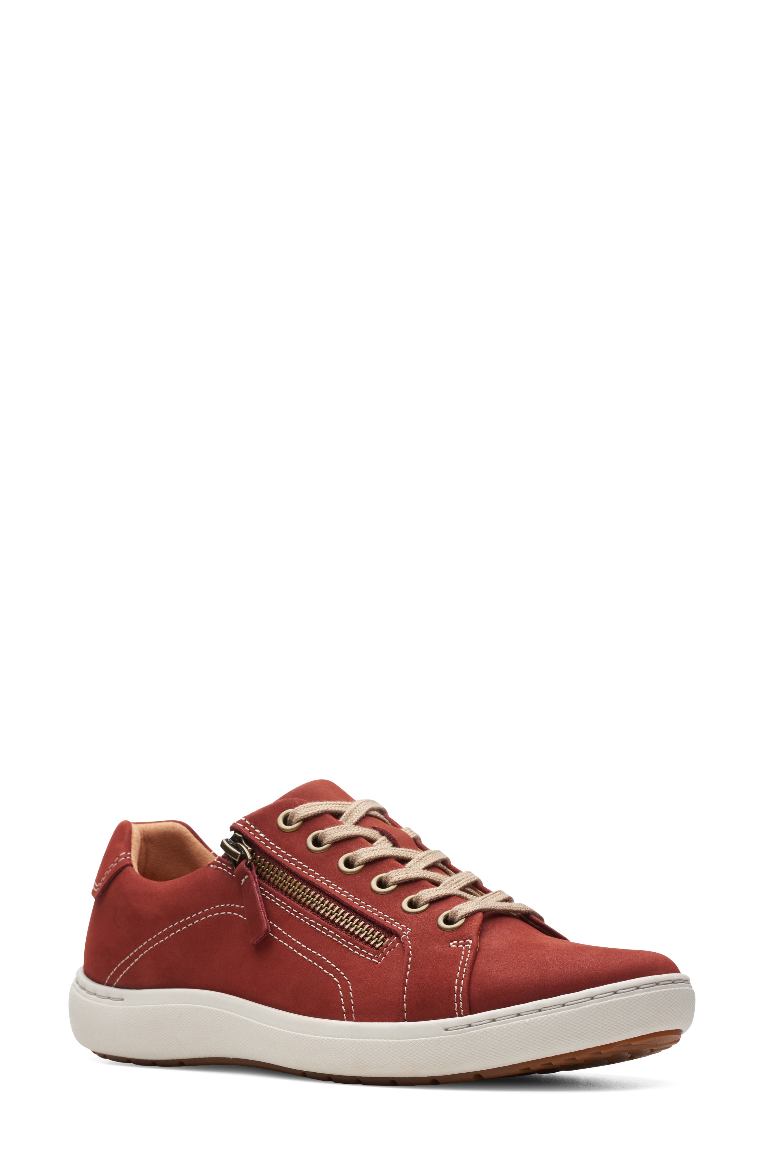Clarks<sup>®</sup> Nalle Lace-Up Sneaker, Main, color, 
