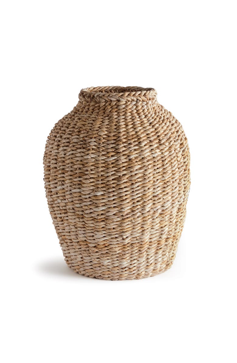 Napa Home & Garden Abaca Teardrop Vase, Main, color, Beige