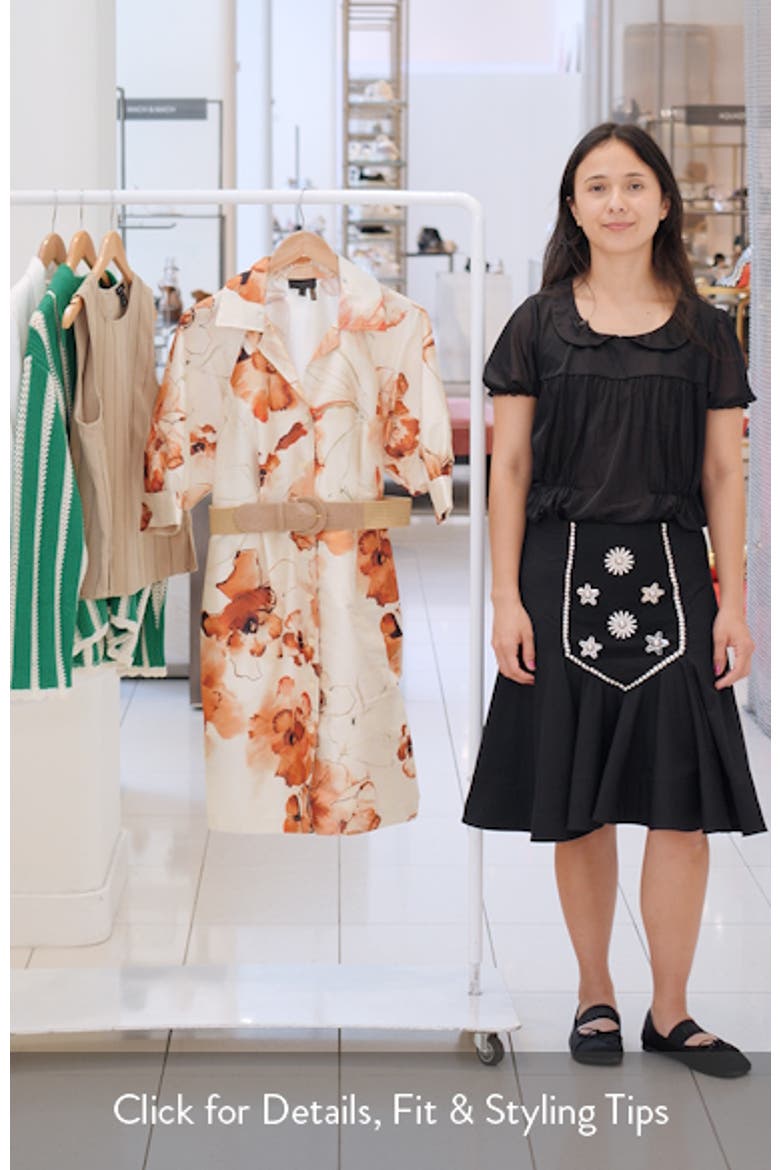 Floral Print Shirtdress video