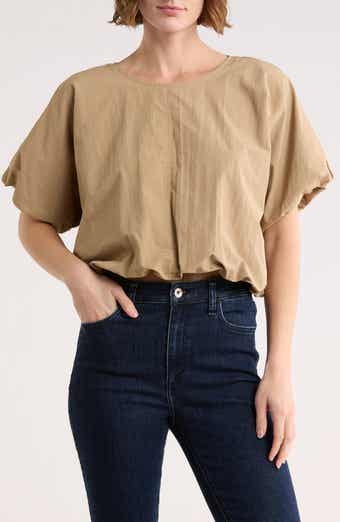 Hunter Crop Bubble Top