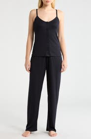French Connection Rib Camisole & Pants Sleep Set