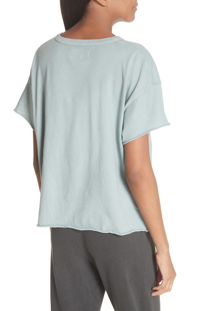 THE GREAT. The Crop Tee, Alternate, color, 