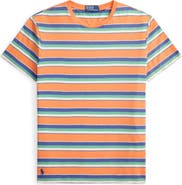 Polo Ralph Lauren Striped Standard Fit Cotton Jersey T-Shirt