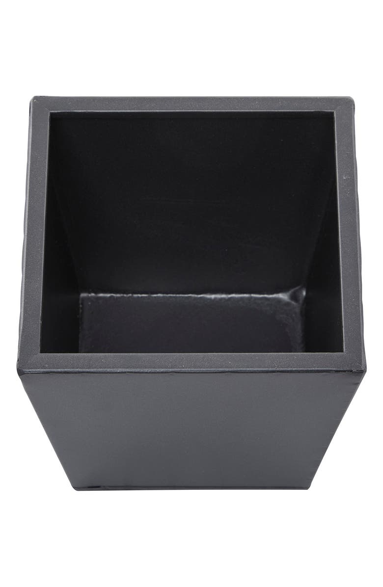 VIVIAN LUNE HOME Gray Metal Modern Planter - Set of 3, Alternate, color,