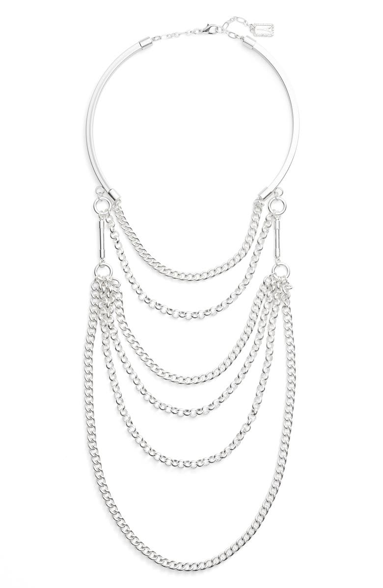 Karine Sultan Elia Layered Necklace, Main, color, 