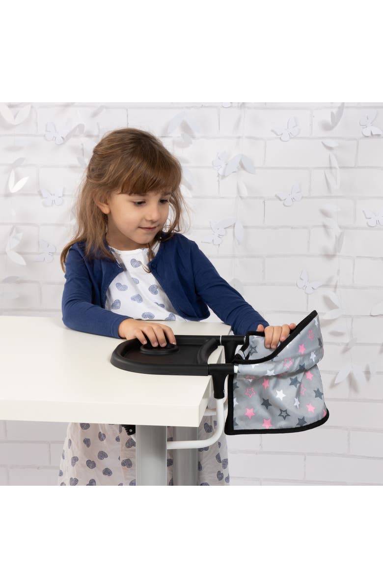 Bayer Design Doll Table Seat, Attaches To Table, Accessory For Dolls Up To 18 Inches, Kids 3+, Alternate, color, Multicolored