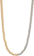 Nordstrom Two-Tone Beaded Necklace
