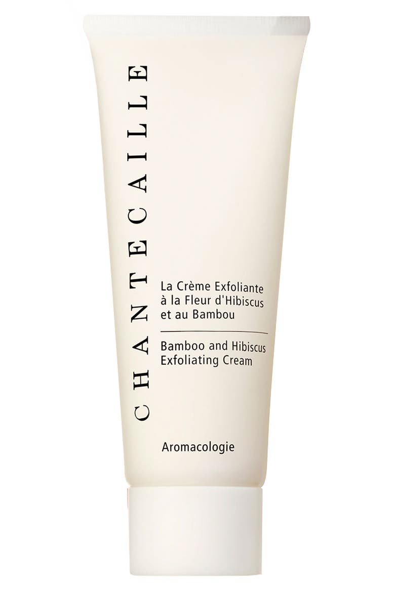 Bamboo & Hibiscus Exfoliating Cream, Main, color, NO COLOR
