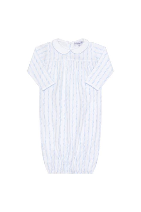 Blue Twirls Gown - Baby