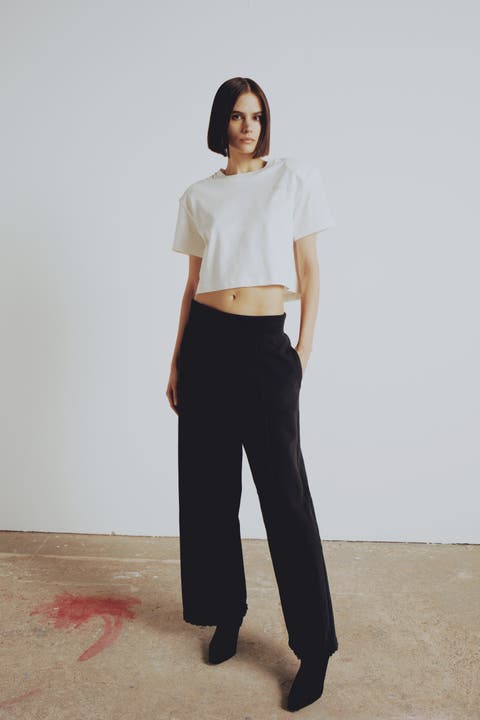 Cotton Your *Itch Shoulder Padded T-Shirt