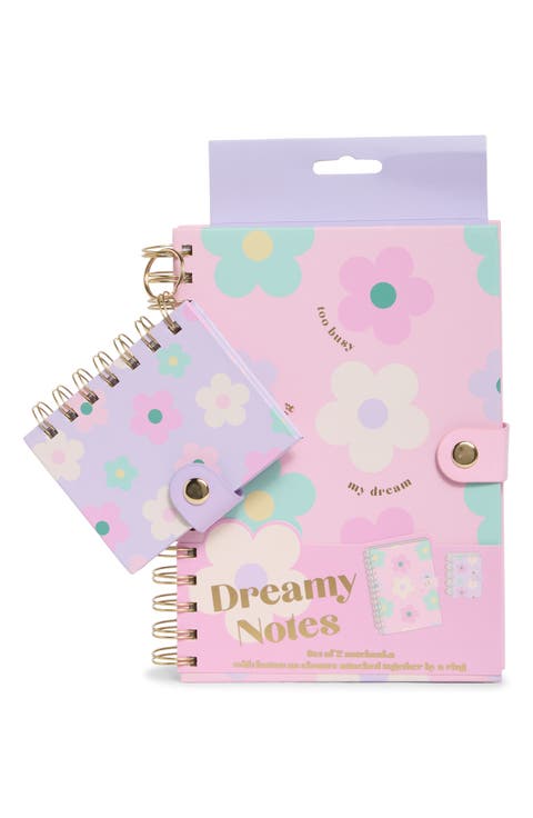 Dreamy Notes Notebook & Mini Keychain Notebook Set