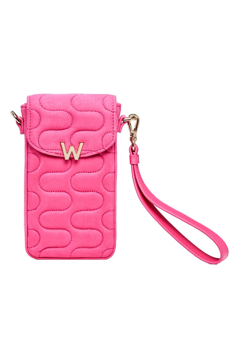 Mimi Swirl Phone Bag, Alternate, color, Pink Flash
