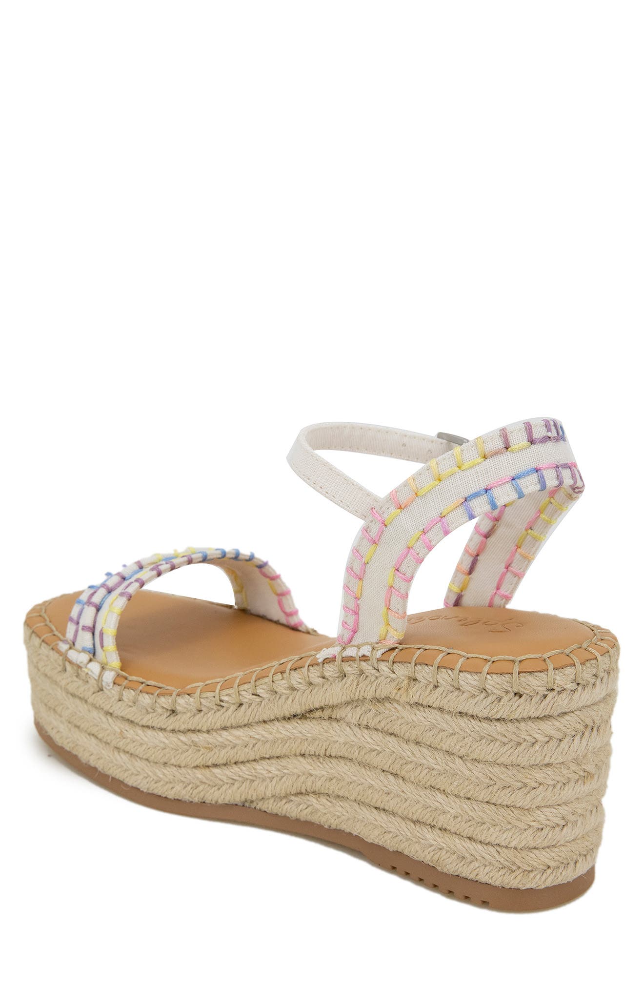 Splendid Lizzy Platform Espadrille Sandal, Alternate, color, 