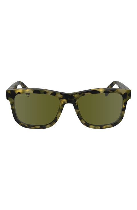 Premium Heritage 55mm Rectangular Sunglasses