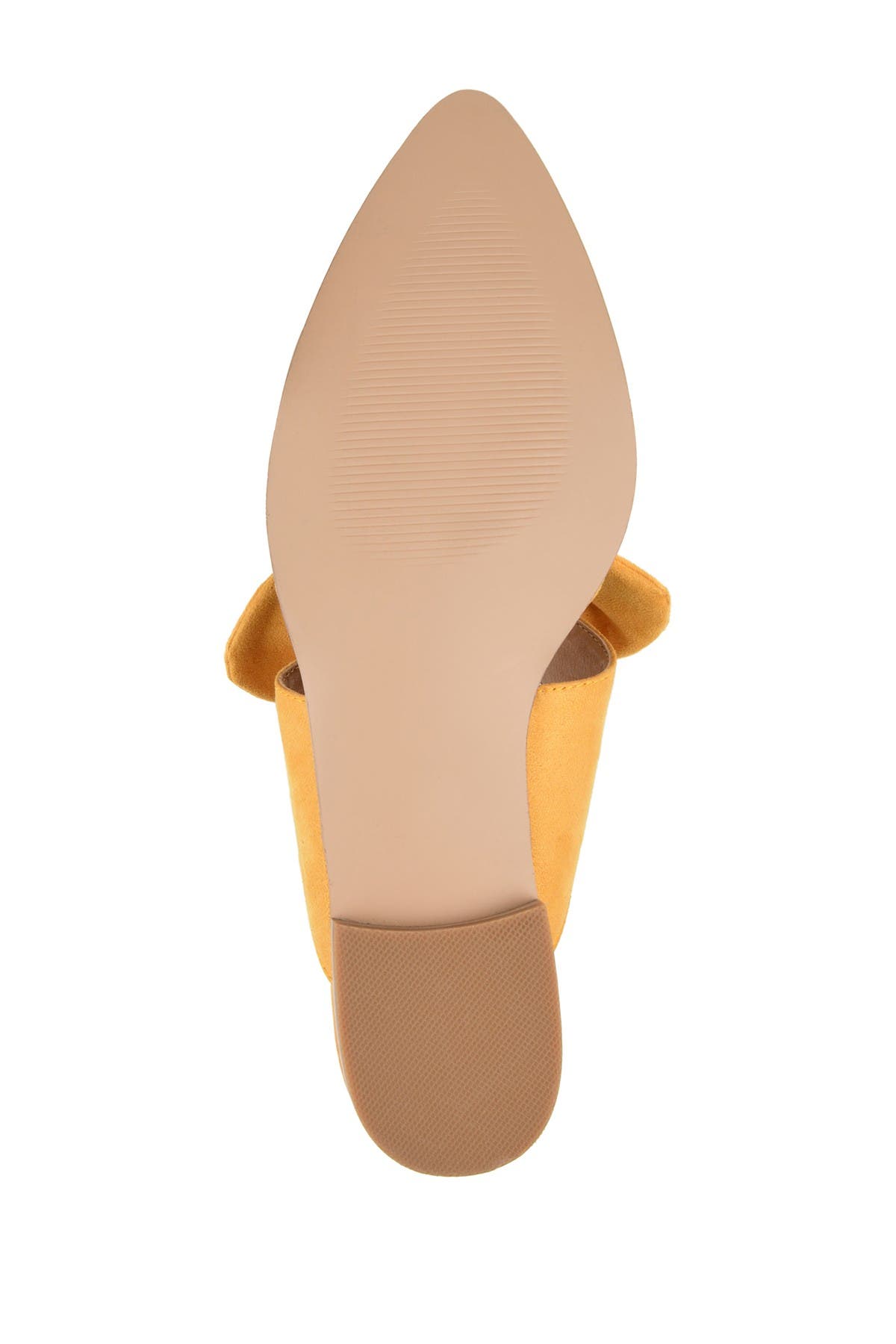 JOURNEE Telulah Bow Mule, Alternate, color, MUSTARD