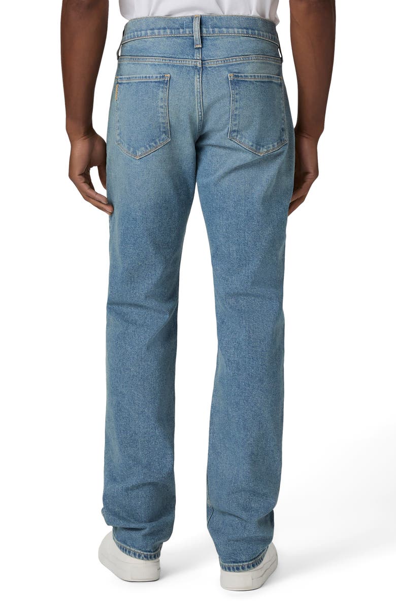 PAIGE Normandie Straight Leg Jeans, Alternate, color, Rampart