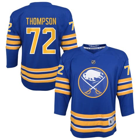 Youth Outerstuff Tage Thompson Blue Buffalo Sabres Home Replica Jersey