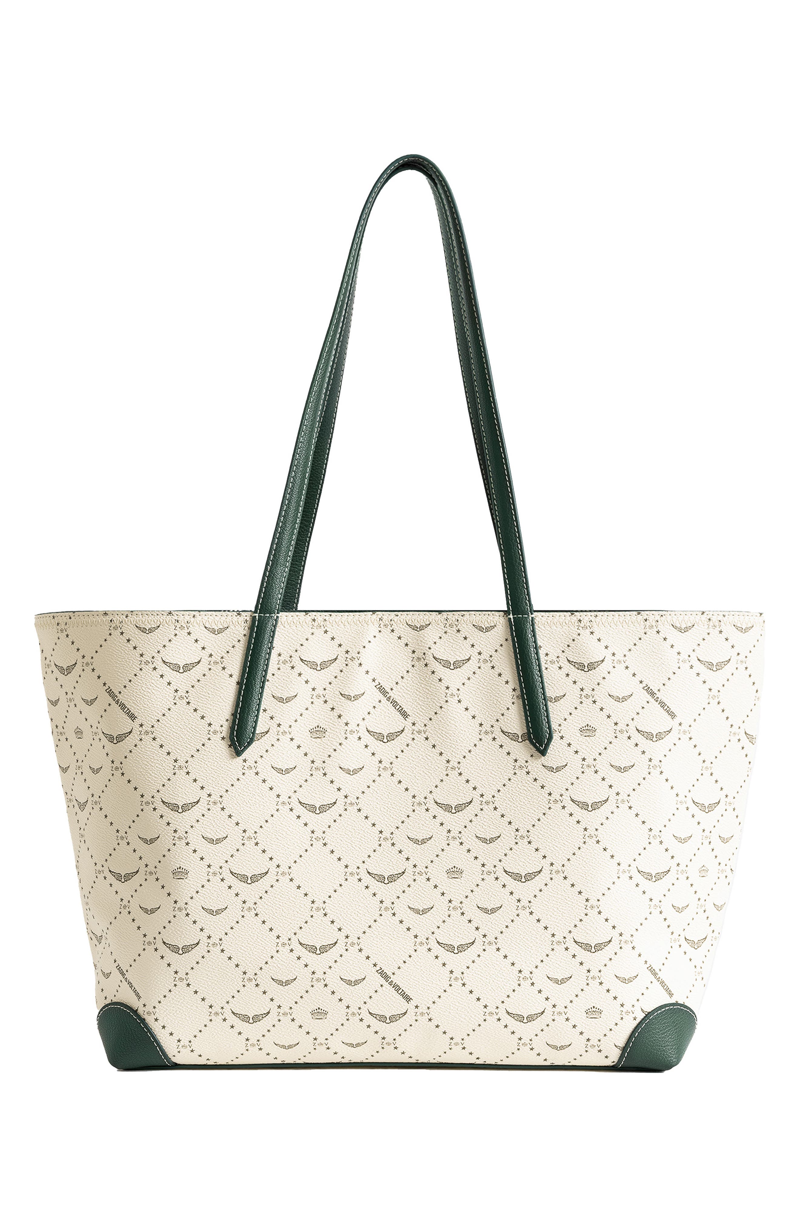 Z Shopper Monogram Tennis Tote, Alternate, color, FLASH