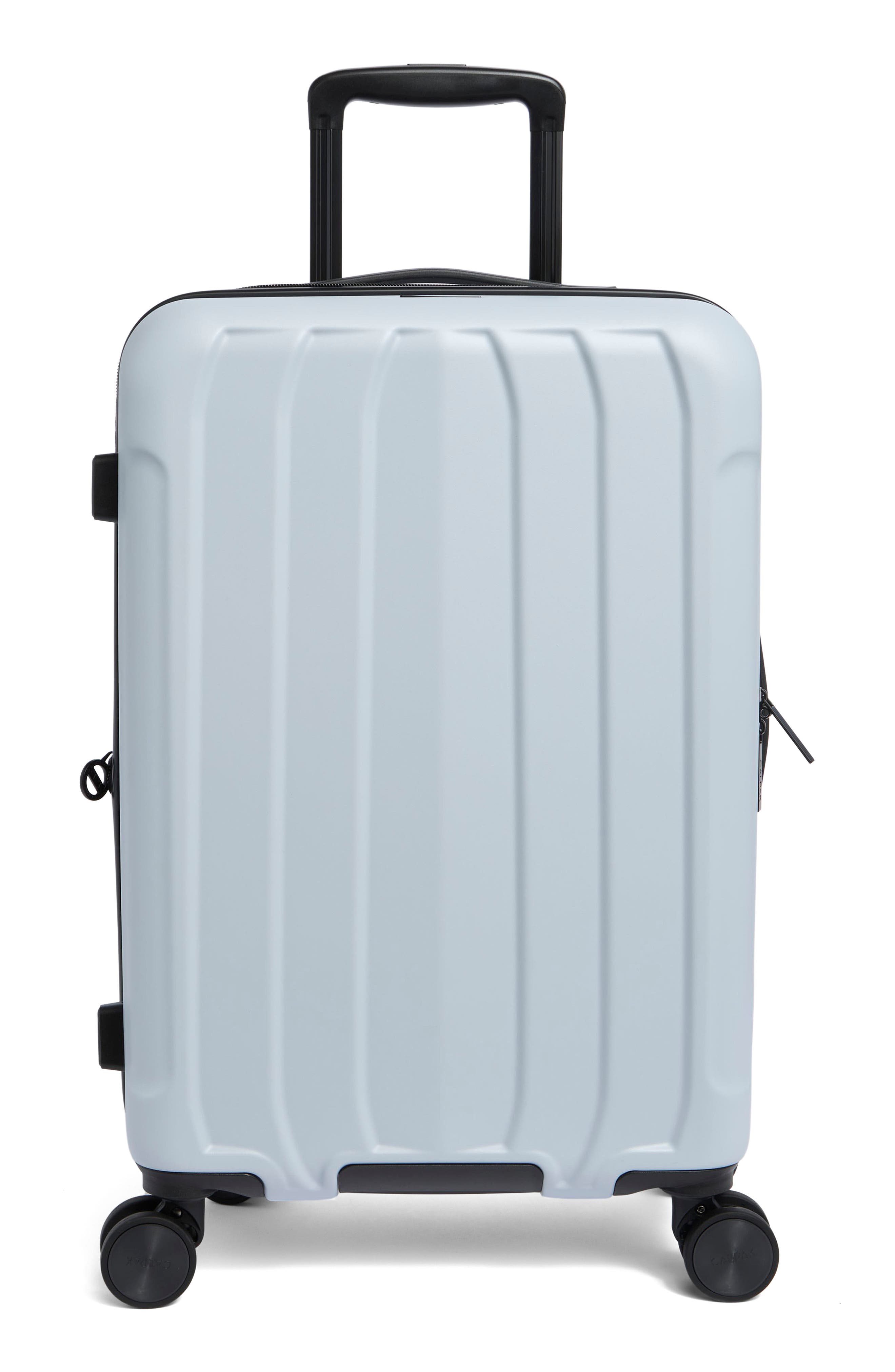 CALPAK Moon Carry-On Hardside Spinner Luggage, Main, color, Sky