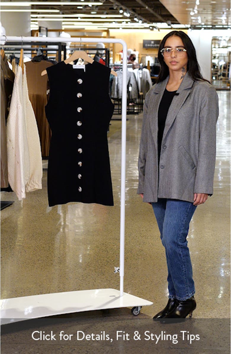 Gwin Button-Up Minidress, sales video thumbnail