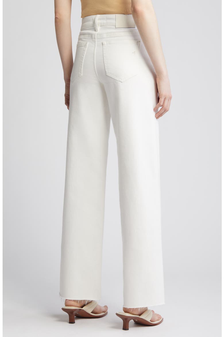 Clean Cut Wide Leg Jeans, Alternate, color, PEARL