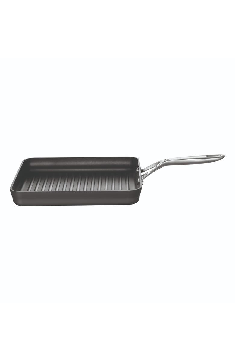 ZWILLING Motion Hard Anodized Nonstick Grill Pan, Main, color, Matte Black