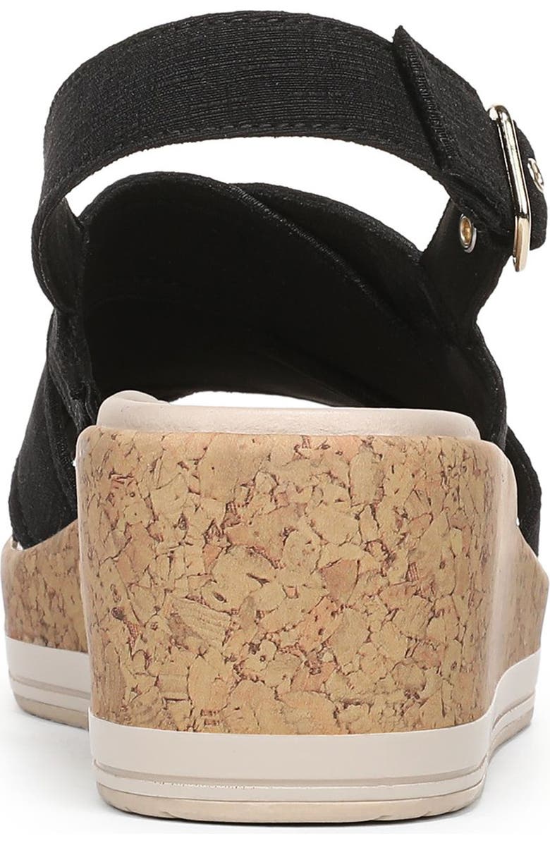 LifeStride Rye Slingback Sandal - Wide Widths Available, Alternate, color, Black