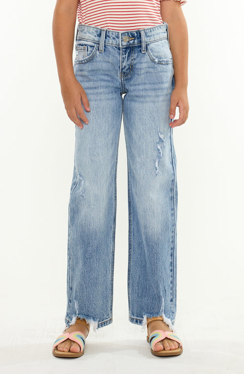 Rue Mid Rise True Straight Jeans