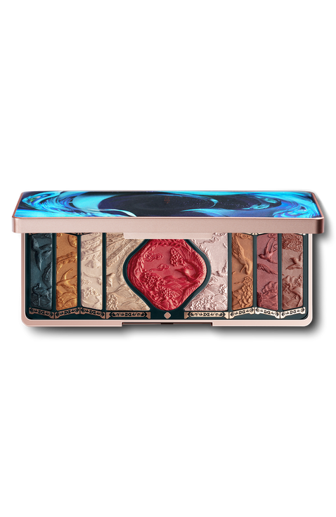 Floral Engraving Phoenix Makeup Palette