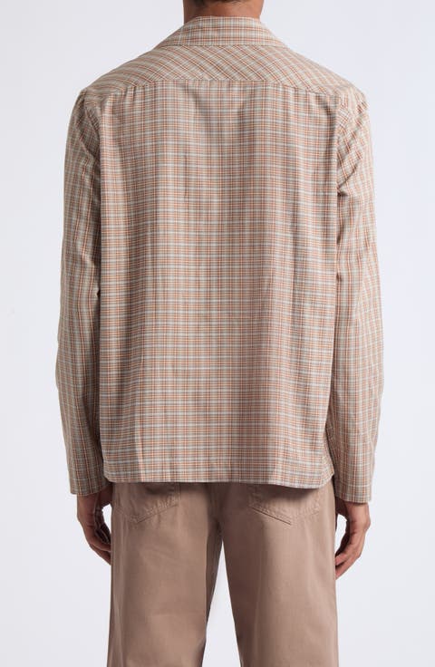 Fault Plaid Camp Shirt