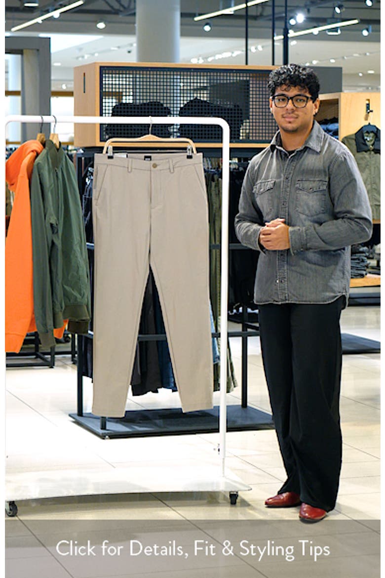 Kaiton Slim Fit Flat Front Stretch Cotton Blend Dress Pants video