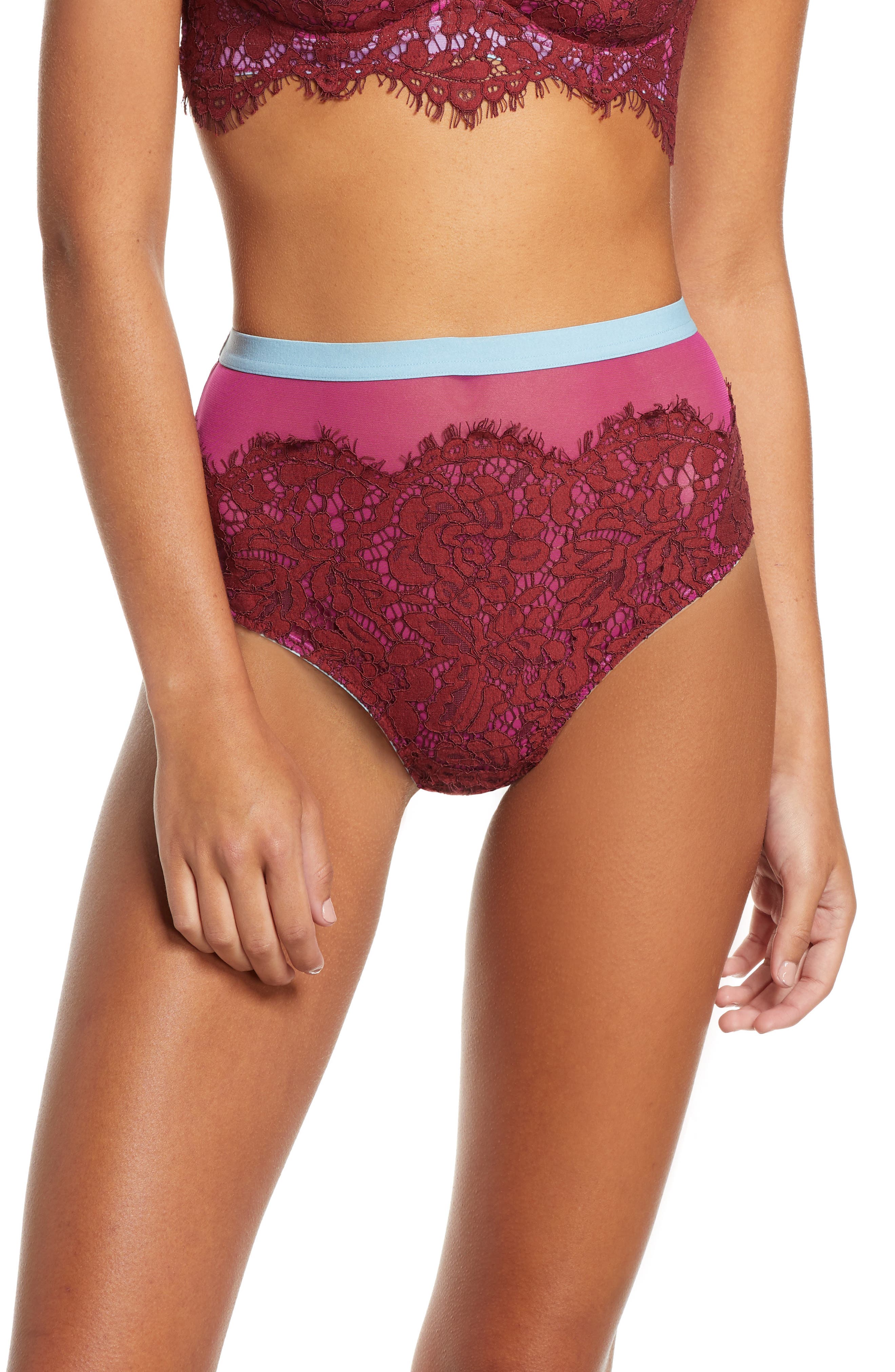 Dora Larsen Rosa High Waist Panties (Women) | Nordstrom
