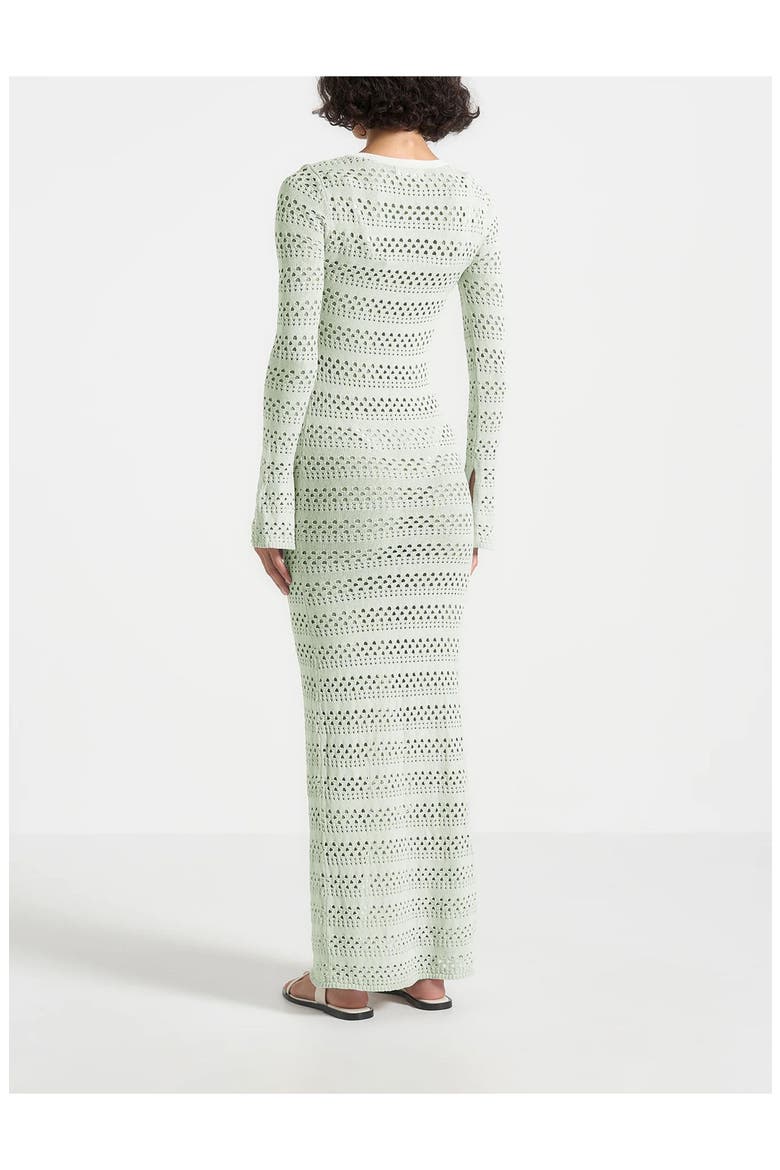 Aria Pointelle Knit Cover Up, Alternate, color, Sage
