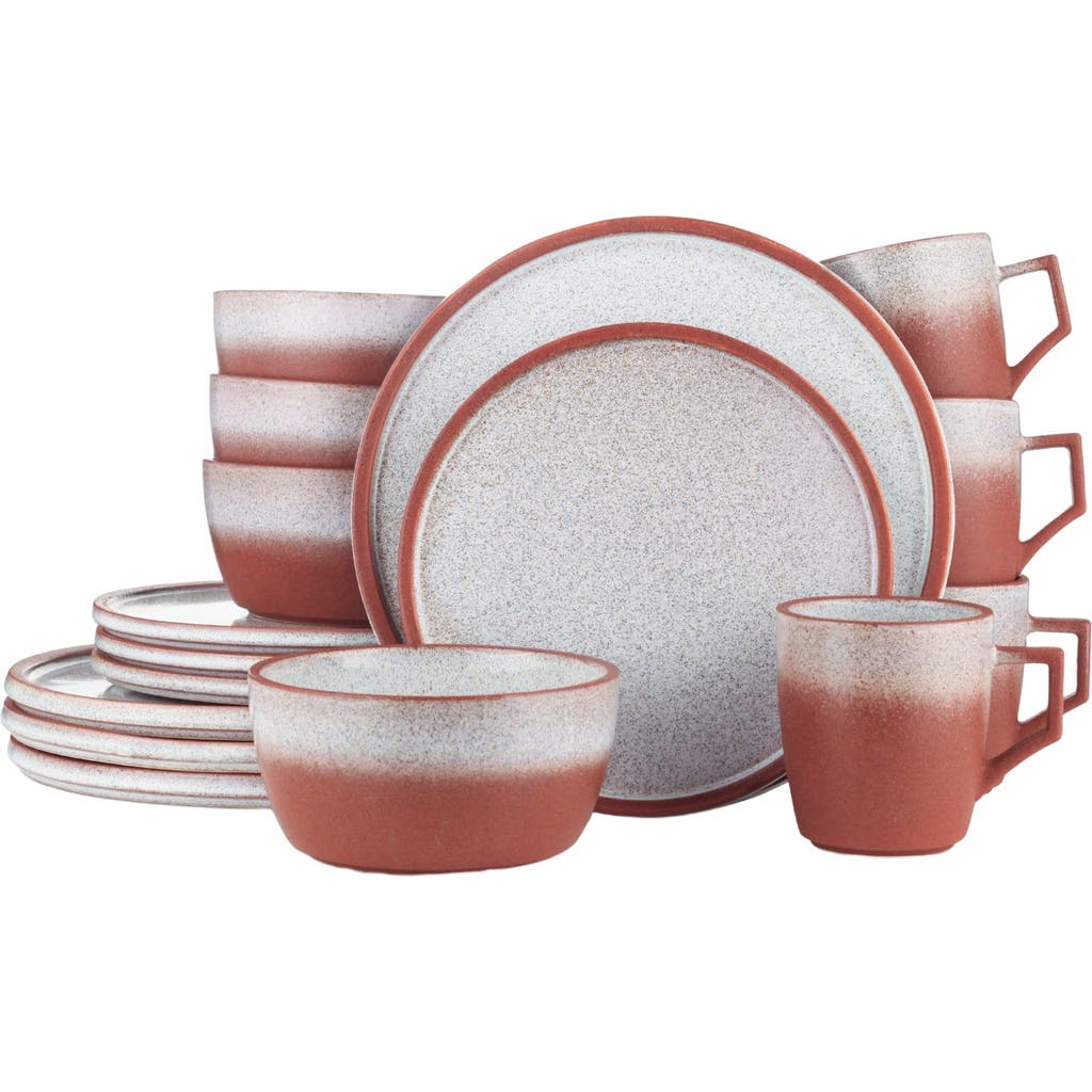 Stone Lain Vince Stoneware 16-piece Dinnerware Set In Multi
