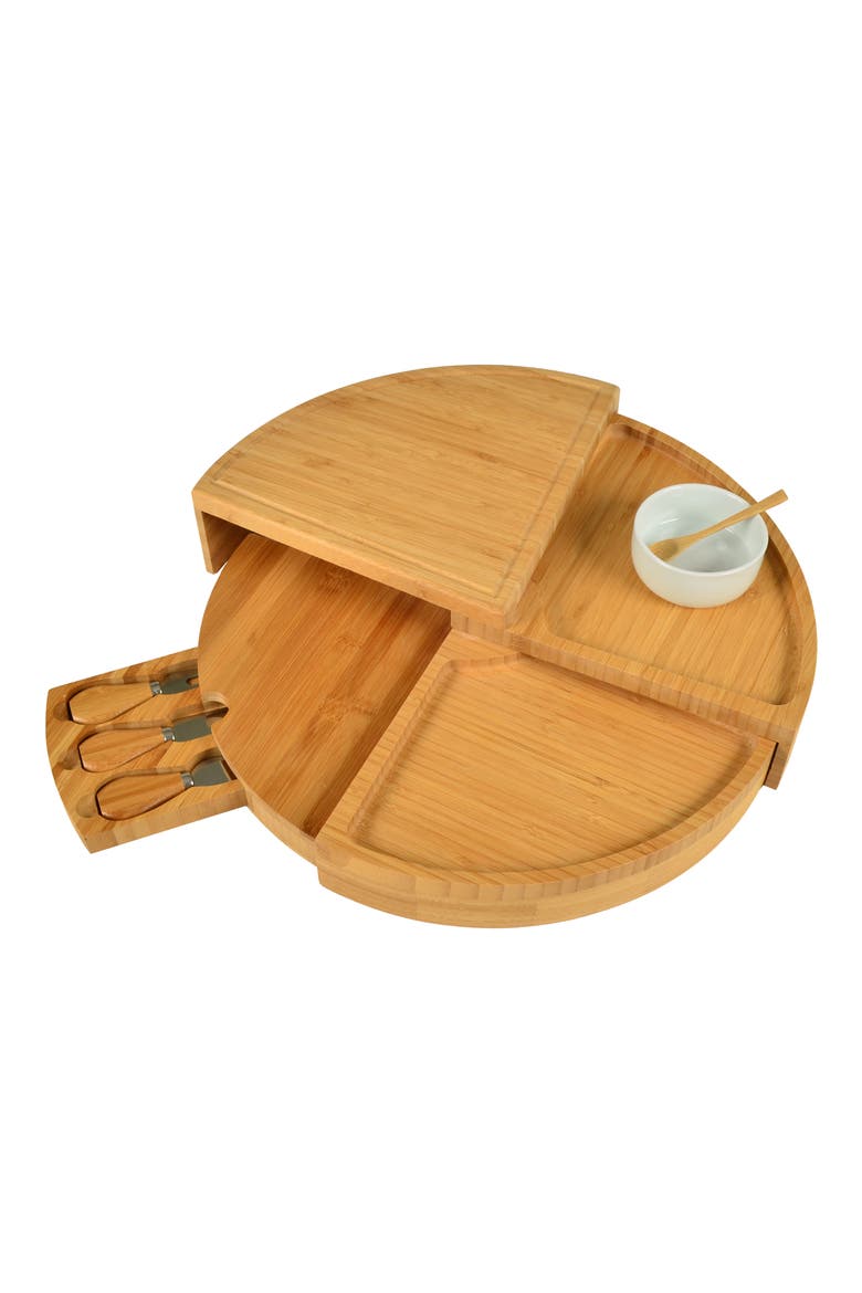 Convertible 6-Piece Charcuterie Set, Main, color, NATURAL