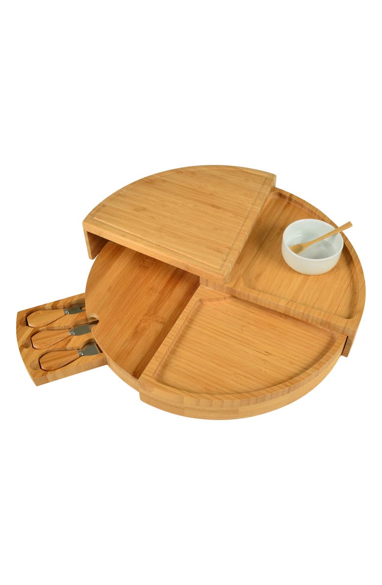 Picnic at Ascot Convertible 6-Piece Charcuterie Set, Main, color, 