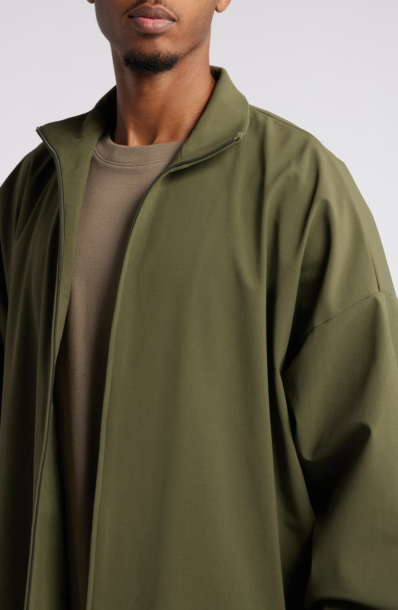 Fear of God Essentials Gender Inclusive Bonded Car Coat, Alternate, color, 